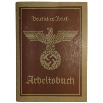 Employment record book 3rd Reich- Finance service. Espenlaub militaria